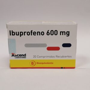 IBUPROFENO 600 MG / 20 COMPRIMIDOS / ASCEND