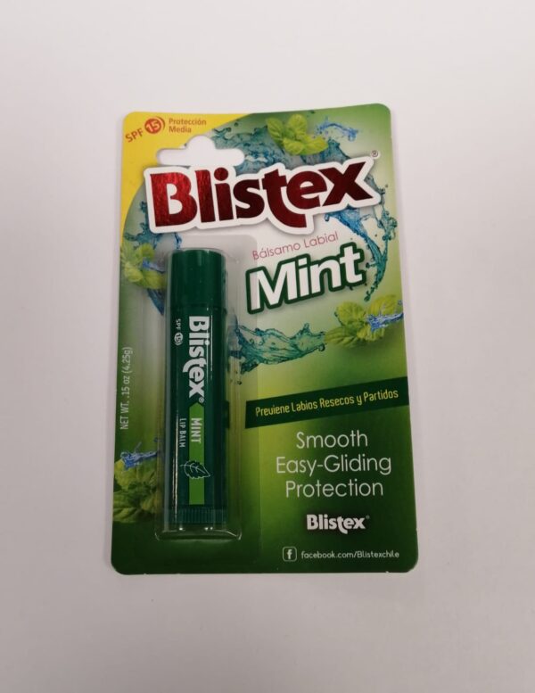 BLISTEX BALSAMO LABIAL F-15 MINT