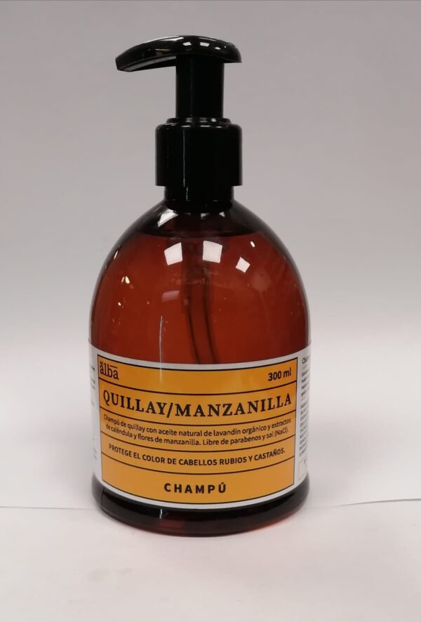 DEL ALBA CHAMPÚ QUILLAY Y MANZANILLA / 300 ML