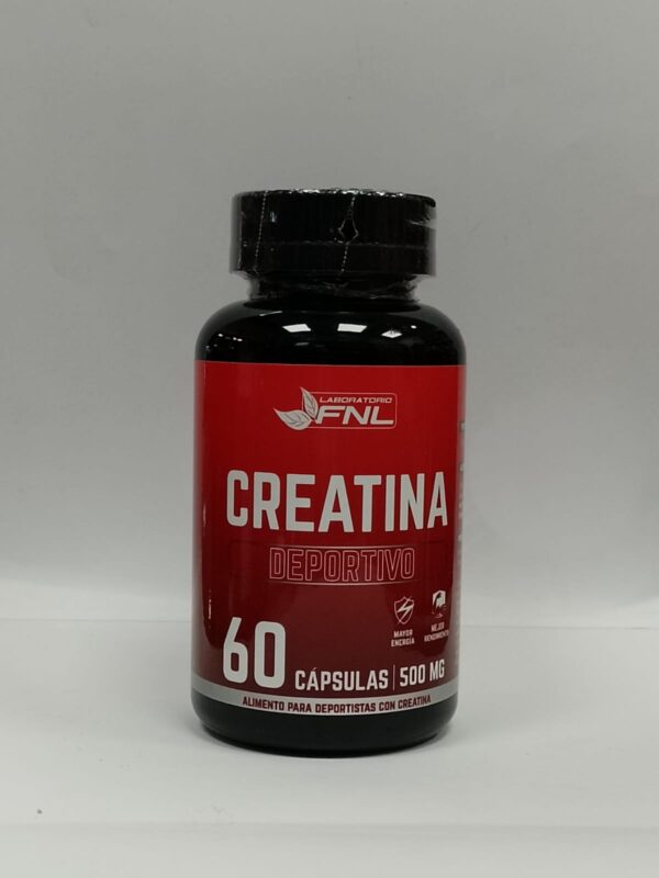 CREATINA 500 MG / 60 CÁPS
