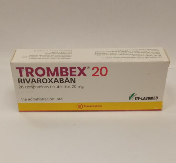 TOMBEX 20 MG / 28 COMPRIMIDOS