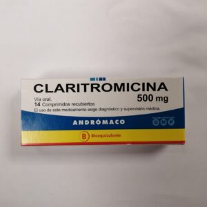 CLARITROMICINA 500 MG / 14 COMPRIMIDOS