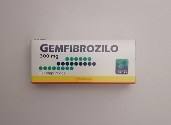 GEMFIBROZILO 300 MG / 30 COMPRIMIDOS