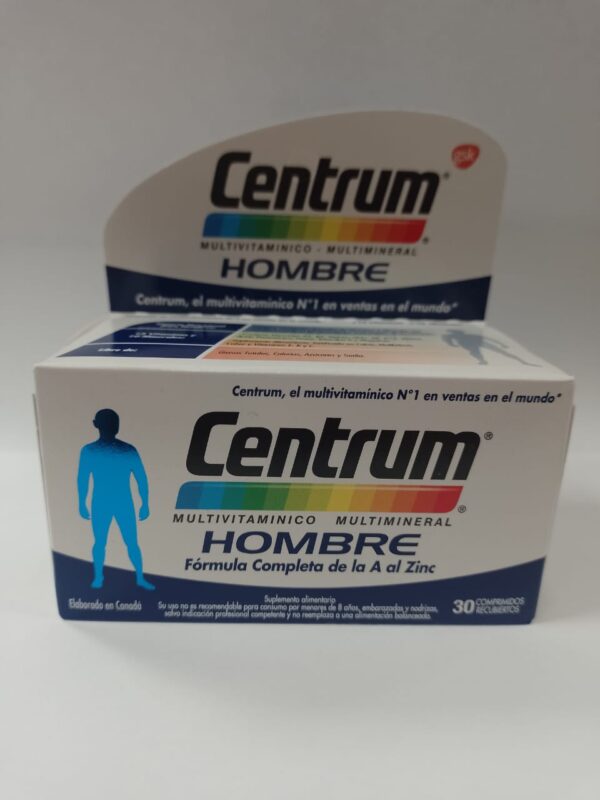 CENTRUM HOMBRE (Multivitaminico-mineral) / 30 COMP