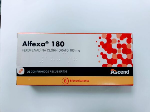 ALFEXA(Fexofenadina 180 mg)/ 30 com.rec.