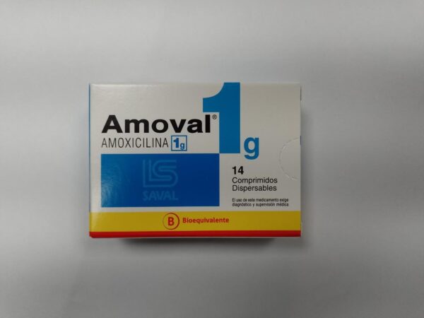AMOVAL 1G/ 14 Comp.Disp.