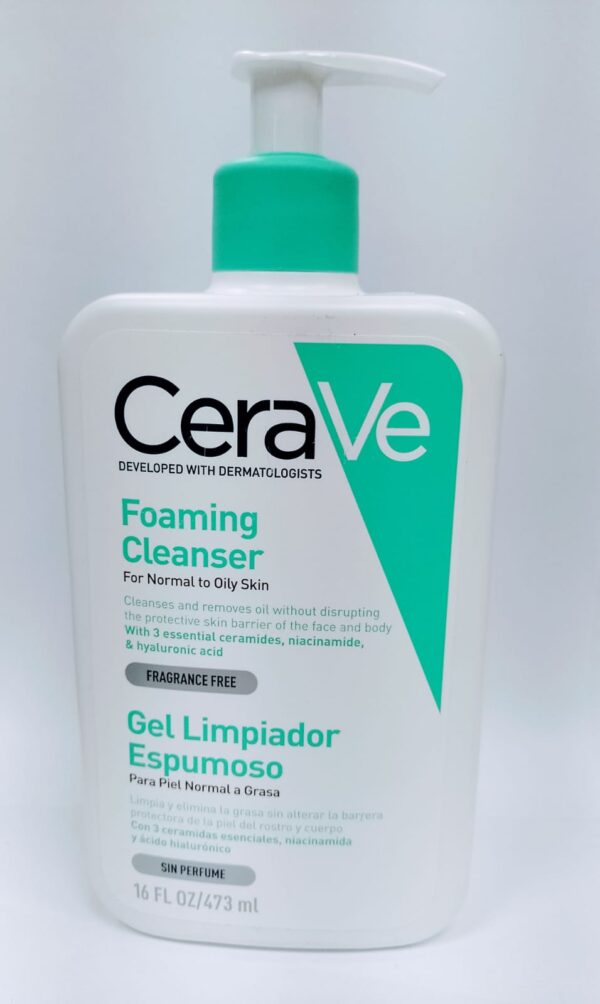 CERAVE  Gel Limpiador Espumoso / 473 ml