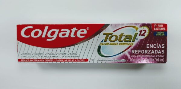 COLGATE Total 12(Encías Reforzadas)/ 75 ml