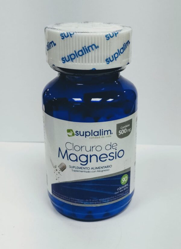 CLORURO DE MAGNESIO 500 mg /90 cáps