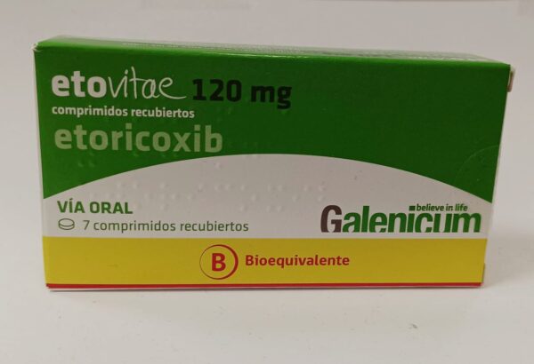 ETOVITAE 120 MG / 7 COMPRIMIDAS