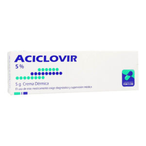 Aciclovir Crema Dérmica 5% / 5g