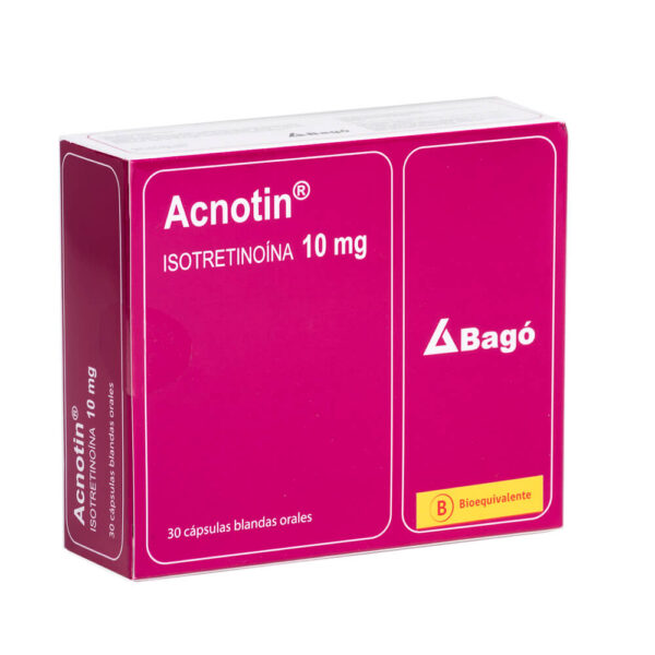 Acnotin 20 mg / 30 Capsulas Blandas Orales