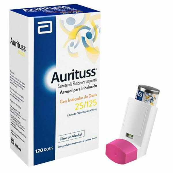 Aurituss Aerosol para Inhalación 25/125