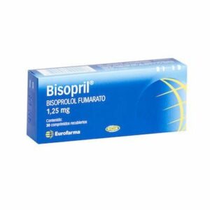 BISOPRIL 1,25MG / 30 Comprimidos Recubiertos