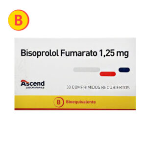 BISOPROLOL 1.25 mg/ 30 comp. recub.