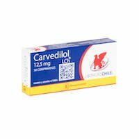 Carvedilol 12.5mg / 30 Comprimidos