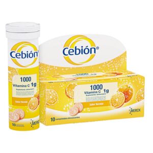 Cebion 1000 Vitamina C / 10 Comprimidos Esverfescentes