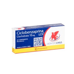 Ciclobenzaprina 10MG / 20 Comprimidos Recubiertos