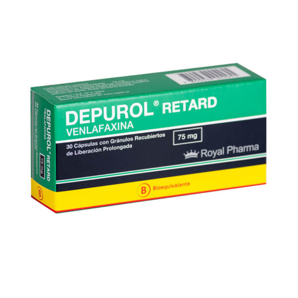 Depurol Retard 75 mg / 30 Cápsulas Con Gránulos De Liberación Prolongada