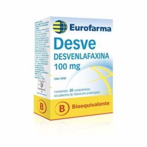Desve Desvenlafaxina 100mg / 30 Comprimidos Recubiertos de Liberación Prolongada