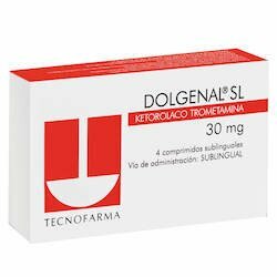 DOLGENAL SL 30 MG / 4 Comprimidos Sublinguales