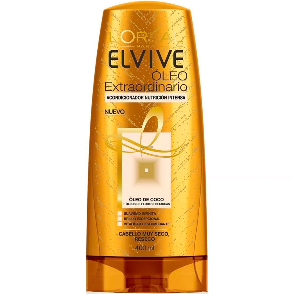 LOreal Elvive Acondicionador Óleo Extraordinario Coco 400mL