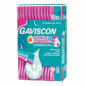 GAVISCON DOBLE ACCION / 12 SACHETS