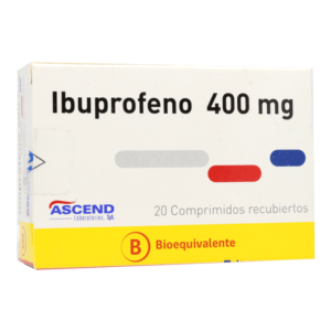 Ibuprofeno 400 mg / 20 Comprimidos Recubiertos