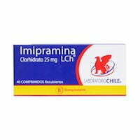 Imipramina Clorhidrato 25 mg / 40 Comprimidos Recubiertos