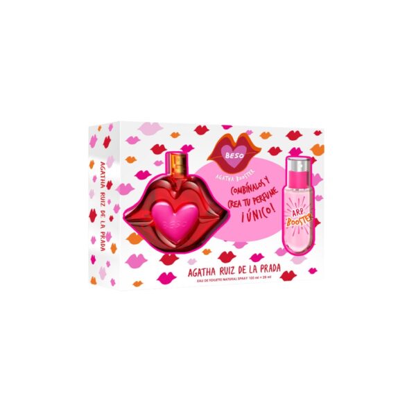 AGATHA RUIZ DE LA PRADA BESO/ EDT 50 ML + BOOSTER SPRAY 25 ML
