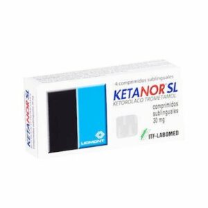 KETANOR SL 30MG / 4 Comprimidos