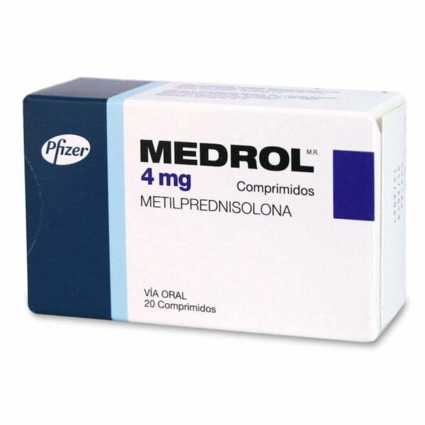 Medrol 4mg / 20 Comprimidos