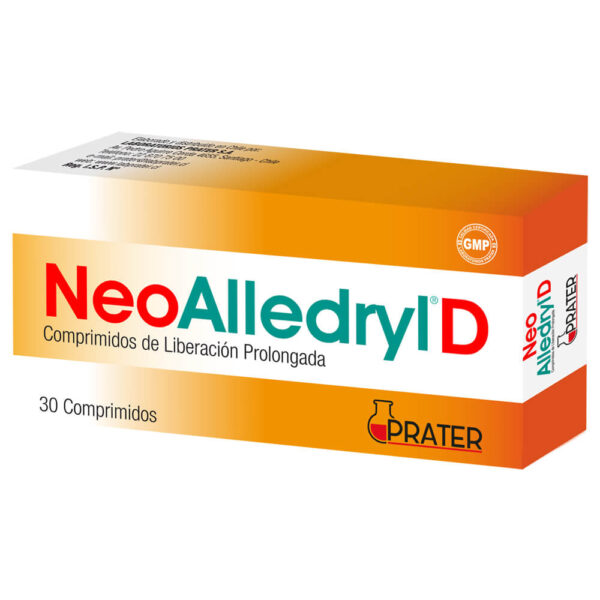 NEOALLEDRYL D / 30 Comprimidos de Liberación Prolongada