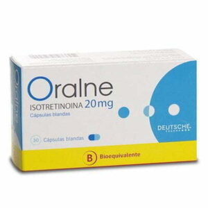 ORALNE 20 MG / 30 Cápsulas Blandas
