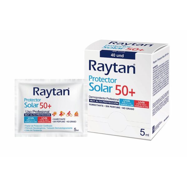 Raytan Protector Solar Sachet / 40 Unidades de 5 mL