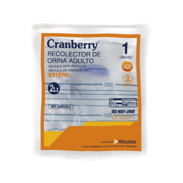 Cranberry Recolector de Orina Adulto