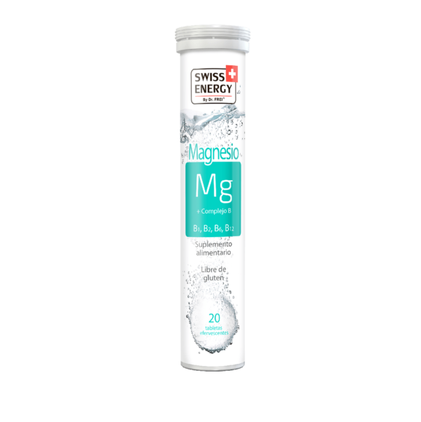 Swiss Energy Magnesio + Complejo Vitaminas B / 20 Tabletas Efervescentes