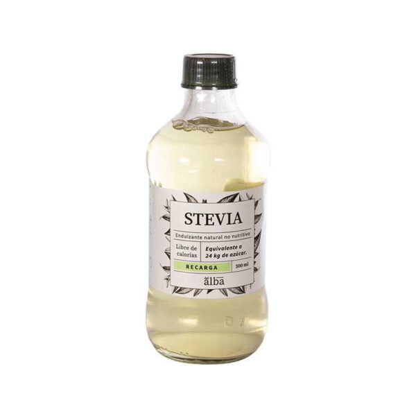 Del Alba Stevia Recarga / 500 mL