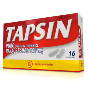 TAPSIN PURO / Paracetamol 16 Comprimidos
