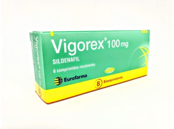 Vigorex 100 mg / 6 Comprimidos Recubiertos