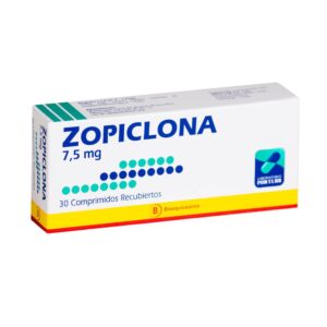 Zopiclona 7,5 mg / 30 Comprimidos Recubiertos