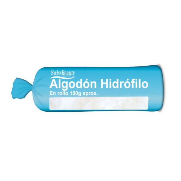 ALGODON HIDROFILO SWISSBEAUTY 100G