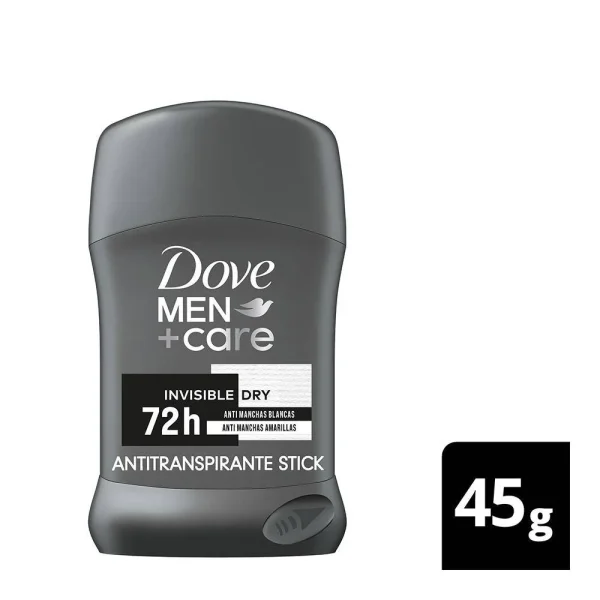 DESODORANTE DOVE MEN BARRA INVISIBLE DRY 45G