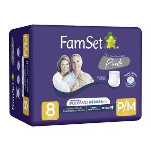 FAMILY SET PANTS P/M 8 UNIDADES