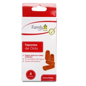 F.SET TAPONES OIDOS 4PARES