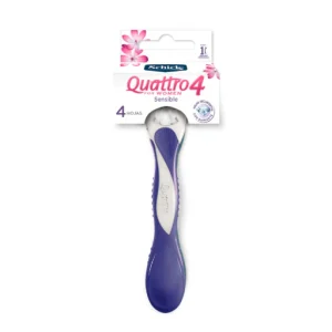 SCHICK QUATTRO FOR WOMEN SENSIBLE UNIDAD
