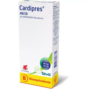 CARDIPRES 40/10 X 30 COMP ( LAB CHILE)