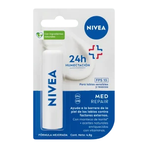 NIVEA BALSAMO LABIAL HUMECTANTE FPS 15+